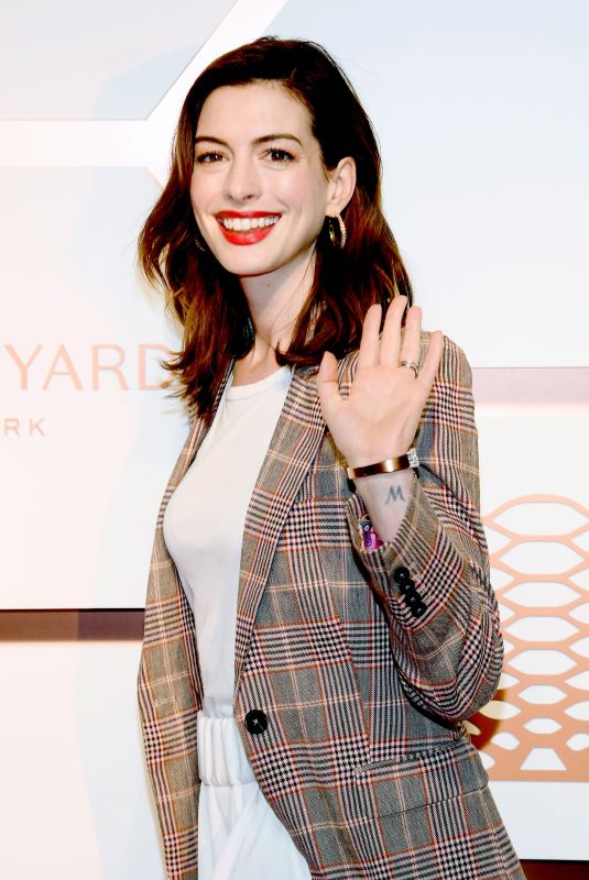 ANNE HATHAWAY at Hudson Yards VIP Grand Opening in New York 03/14/2019