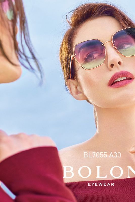 ANNE HATHAWAY for Bolon Eyewear 2019 Campaign