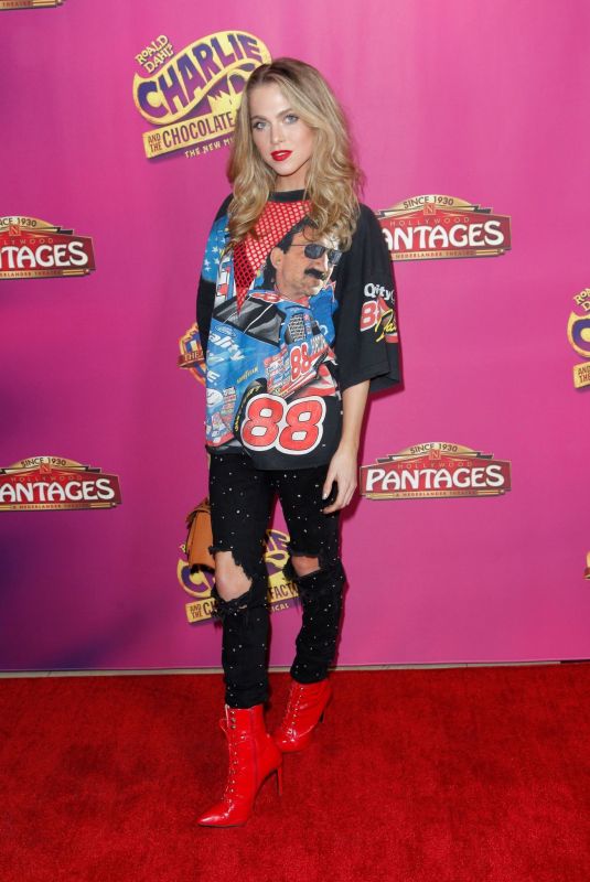 ANNE WINTERS at Charlie and the Chocolate Factory Opening Night in Hollywood 03/27/2019