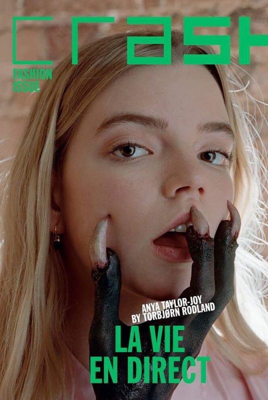 ANYA TAYLOR JOY in Crash Magazinem Fashion 2019 Issue