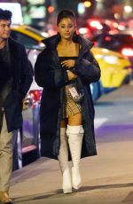 ARIANA GRANDE and Graham Phillips Night Out in New York 03/09/2019