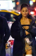 ARIANA GRANDE and Graham Phillips Night Out in New York 03/09/2019