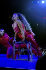 ARIANA GRANDE Performs at Sweetener World Tour in Albany 03/18/2019