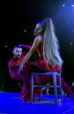 ARIANA GRANDE Performs at Sweetener World Tour in Albany 03/18/2019