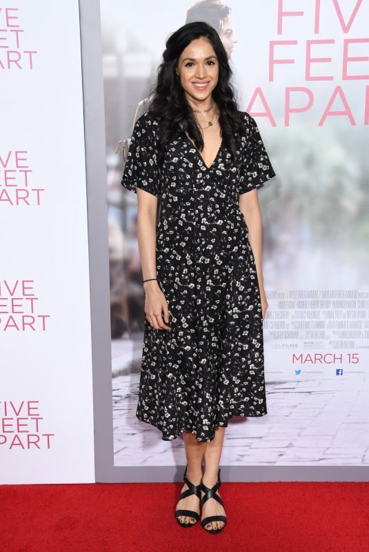 ARIANA GUERRA at Five Feet Apart Premiere in Los Angeles 03/07/2019