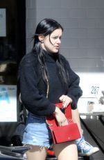 ARIEL WINTER in Denim Cutoff Out for Lunch in Los Angeles 03/16/2019