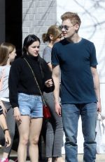 ARIEL WINTER in Denim Cutoff Out for Lunch in Los Angeles 03/16/2019