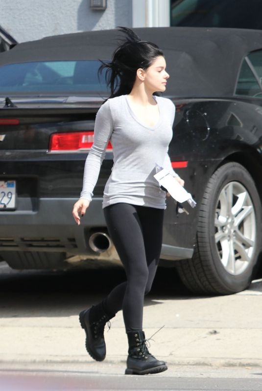 ARIEL WINTER Leaves a Music Studio in Studio City 03/09/2019