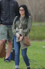 ARIEL WINTER on the Set of Modern Family, Season 10 in Los Angeles 03/06/2019