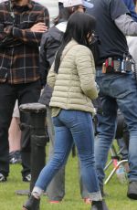 ARIEL WINTER on the Set of Modern Family, Season 10 in Los Angeles 03/06/2019