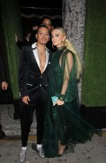 ASHLEE SIMPSON and Evan Ross at Diana Ross 75th Birthday Bash in Hollywood 03/26/2019