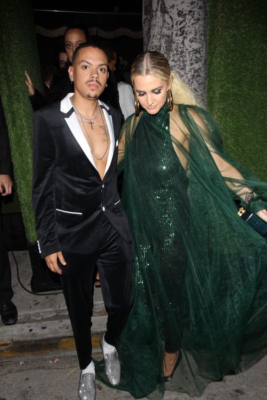 ASHLEE SIMPSON and Evan Ross at Diana Ross 75th Birthday Bash in Hollywood 03/26/2019