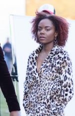 ASHLEIGH MURRAY on the Set of Katy Keene in New York 03/22/2019