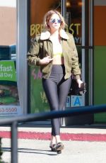 ASHLEY BENSON Out for Coffee in Los Angeles 03/16/2019