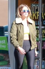 ASHLEY BENSON Out for Coffee in Los Angeles 03/16/2019