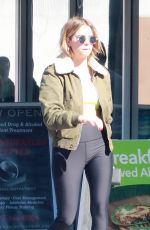 ASHLEY BENSON Out for Coffee in Los Angeles 03/16/2019
