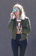 ASHLEY BENSON Out for Coffee in Los Angeles 03/16/2019