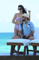 ASHLEY GREENE in Bikini on Vacation in Mexico 03/26/2019
