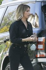 ASHLEY TISDALE Arrives at Her Home in Los Angeles 03/28/2019