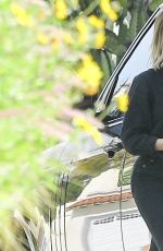 ASHLEY TISDALE Arrives at Her Home in Los Angeles 03/28/2019