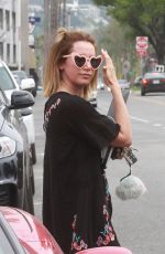ASHLEY TISDALE Out and About in Studio City 03/19/2019