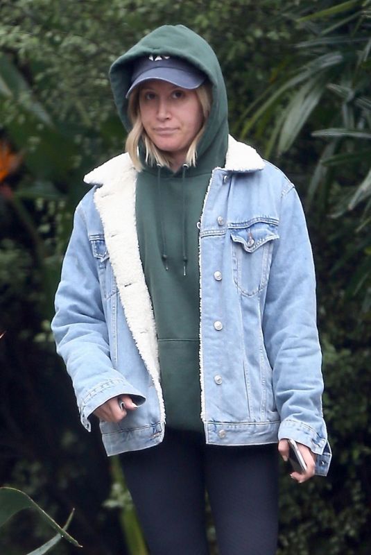 ASHLEY TISDALE Out and About in West Hollywood 03/06/2019