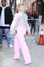 BEBE REXHA Arrives at The View in New York 03/28/2019