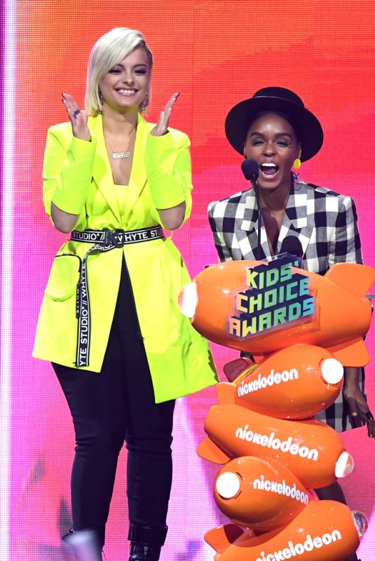 BEBE REXHA at Nickelodeon