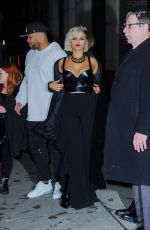 BEBE REXHA Night Out in New York 03/04/2019