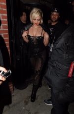 BEBE REXHA Night Out in West Hollywood 03/23/2019