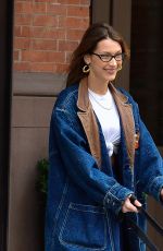 BELLA and YOLANDA HADID Out in New York 03/30/2019