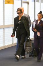 BELLA HADID Arrives at JFK Airport in New York 03/20/2019