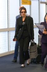 BELLA HADID Arrives at JFK Airport in New York 03/20/2019