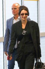 BELLA HADID Arrives at JFK Airport in New York 03/20/2019