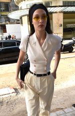 BELLA HADID Arrives at Louis Vuittion Office in Paris 03/04/2019