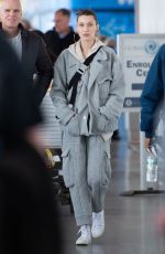 BELLA HADID at JFK Airport in New York 03/06/2019