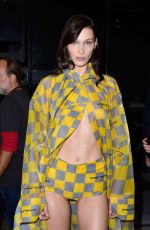 BELLA HADID at Off-white Runway Show at Paris Fashion Week 02/28/2019