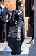BELLA HADID Leaves Her Home in New York 03/20/2019