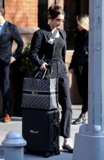 BELLA HADID Leaves Her Home in New York 03/20/2019