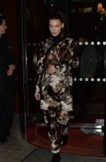 BELLA HADID Leaves Vogue Party in Paris 03/04/2019