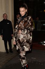 BELLA HADID Night Out in Paris 03/04/2019