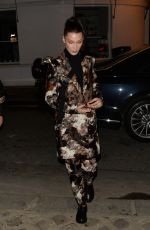 BELLA HADID Night Out in Paris 03/04/2019