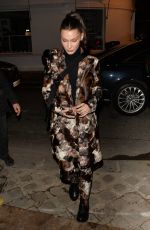 BELLA HADID Night Out in Paris 03/04/2019