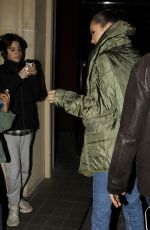 BELLA HADID Night Out in Paris 03/22/2019