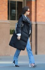 BELLA HADID Out and About in New York 03/19/2019