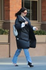 BELLA HADID Out and About in New York 03/19/2019