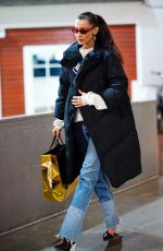 BELLA HADID Out in New York 03/19/2019