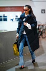 BELLA HADID Out in New York 03/19/2019