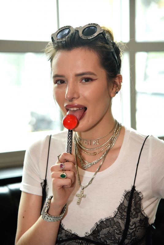 BELLA THORNE at Sugar Factory Event in Miami 03/13/2019