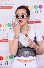 BELLA THORNE at Sugar Factory Event in Miami 03/13/2019